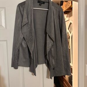 Alfani Blazer/cardigan gray size XL